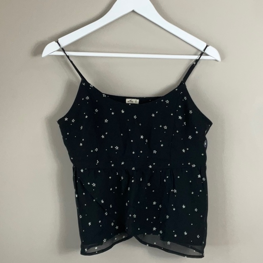 Hollister star tank black
